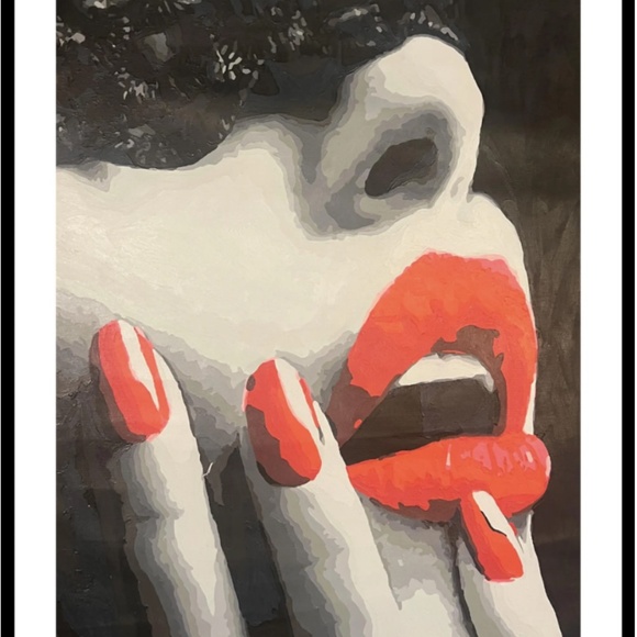 Unframed 16x20 The Masquerade Acrylic Painting 2022 - Picture 3 of 4